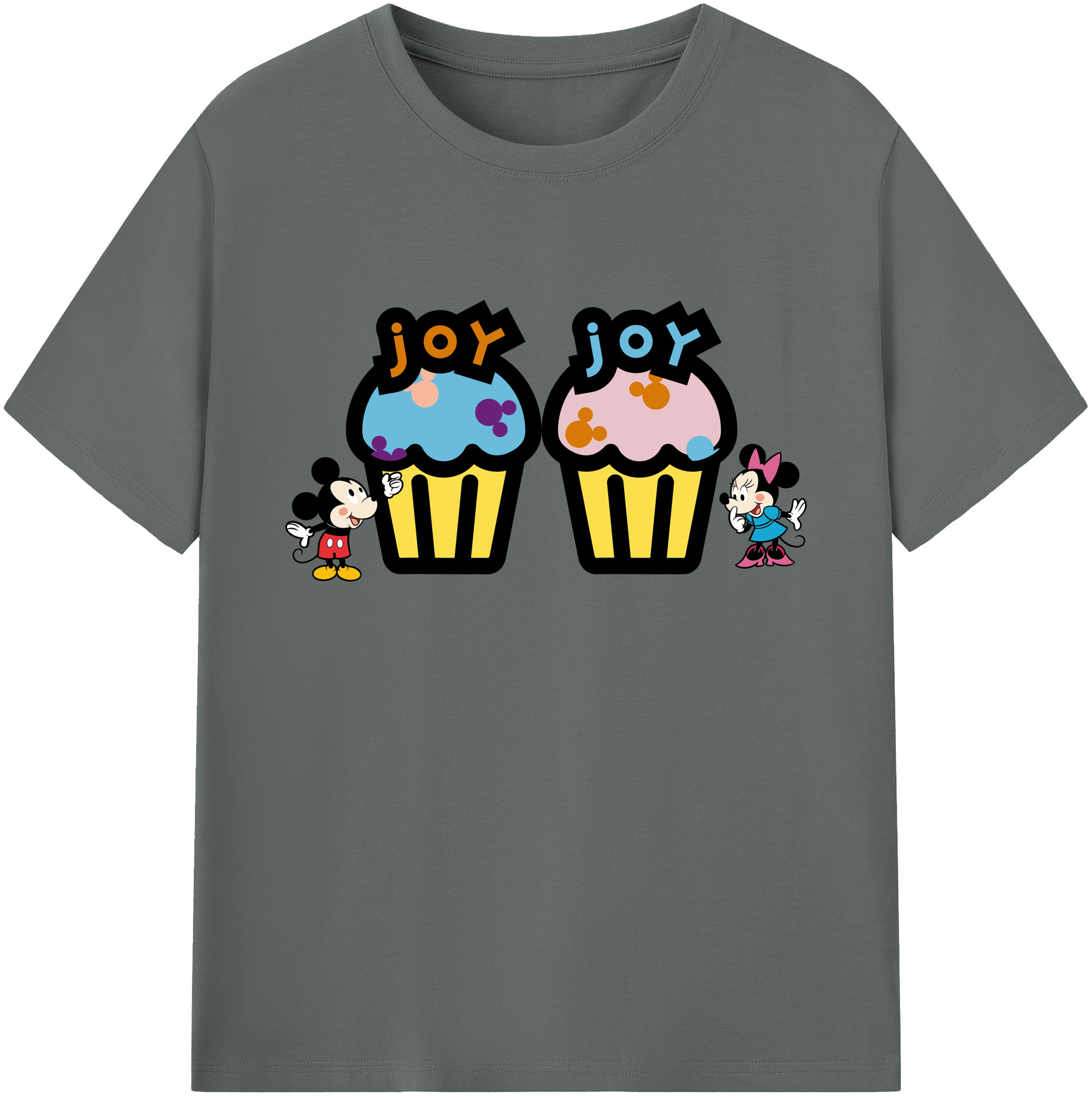 ミッキーマウス Mickey Mouse 綿100％ メンズ半袖Tシャツ｜肌触りやわらか＆通気性